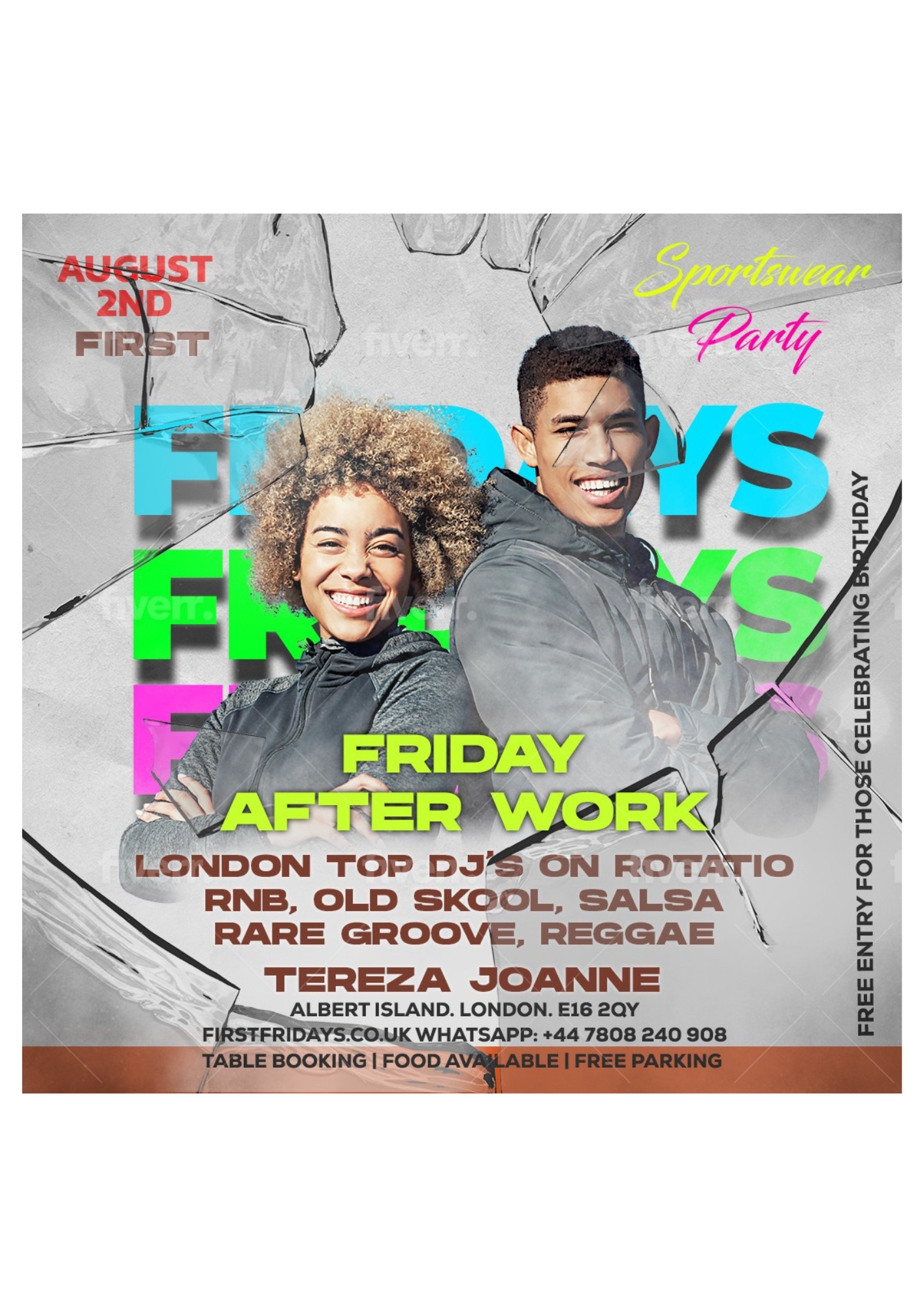 First Friday 2nd Aug '24
