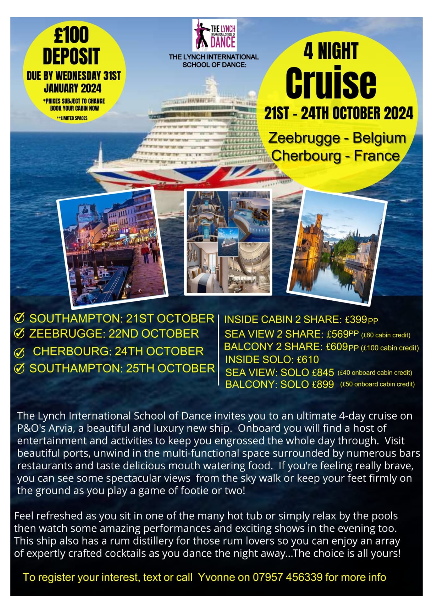Lynch Int. Cruise - Oct '24
