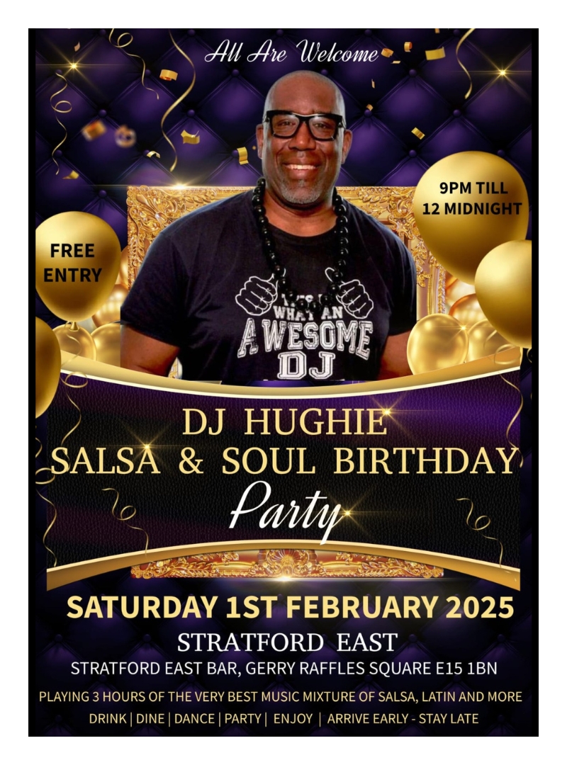 Flyer Stratford East 1st Feb 2025