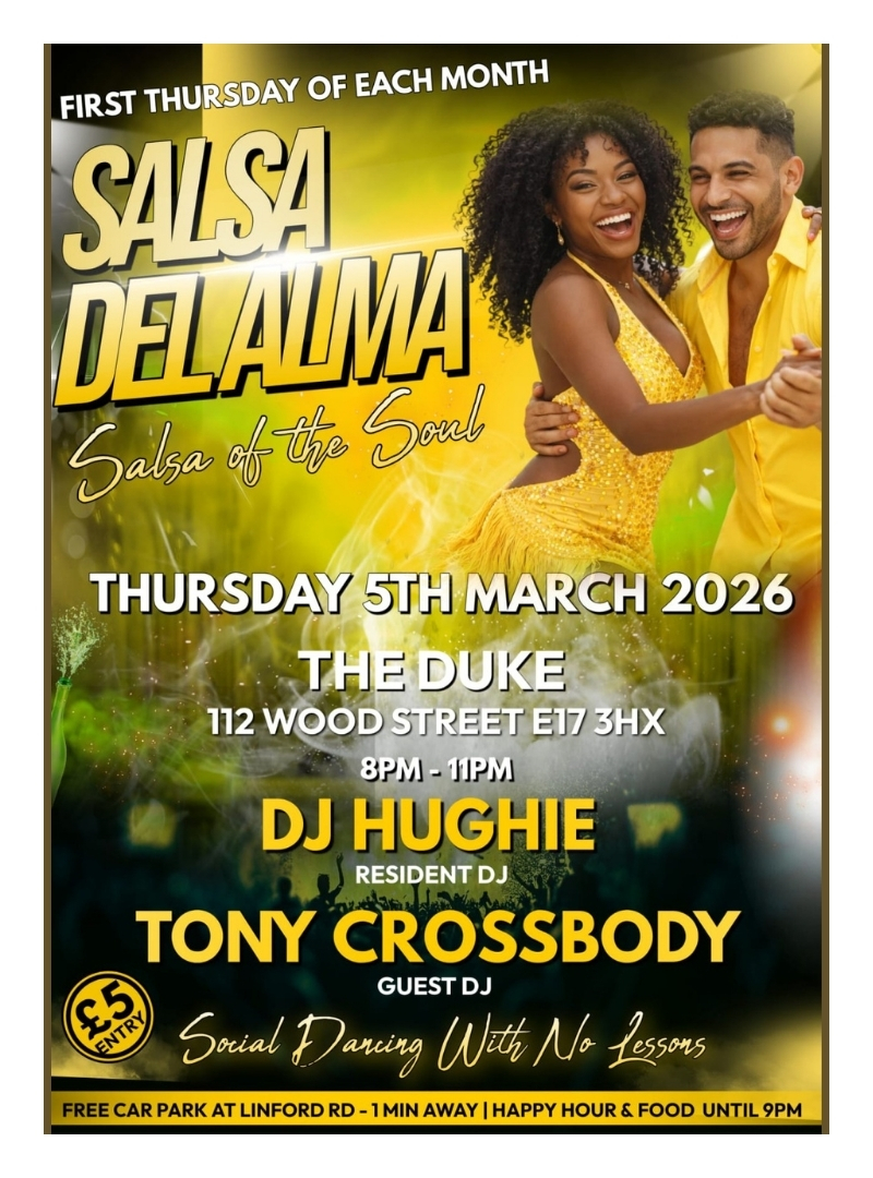 5th March 2026 Salsa del Alma