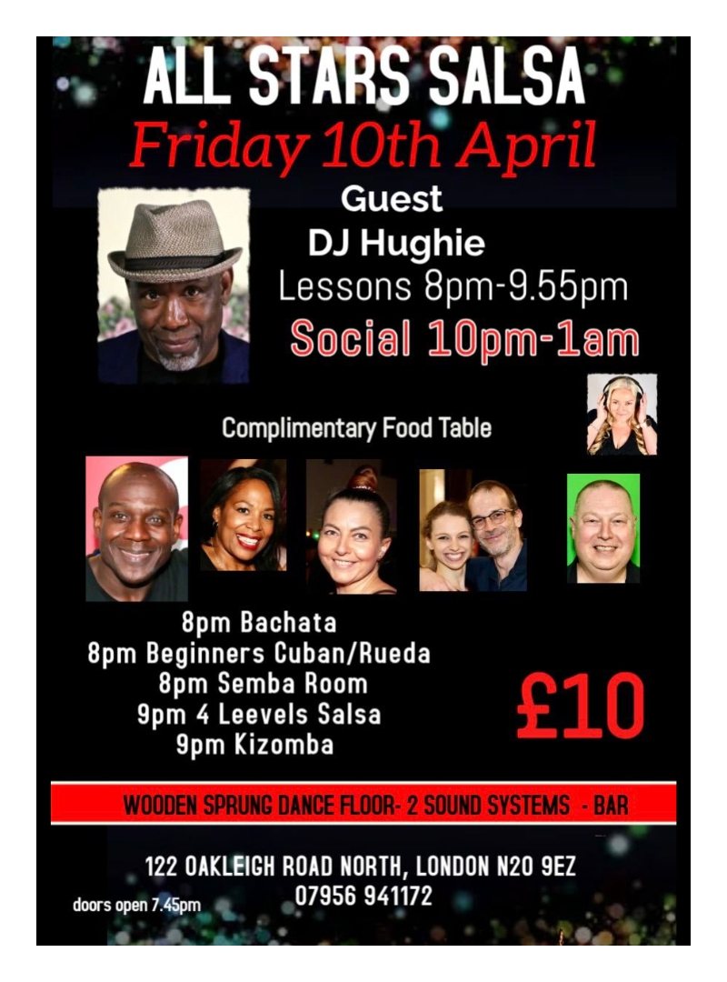 All Star Salsa 10 April