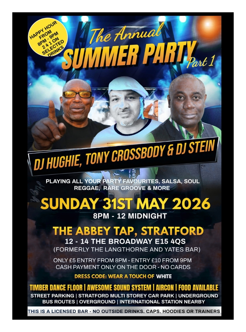 Salsa At The Tap 31 May