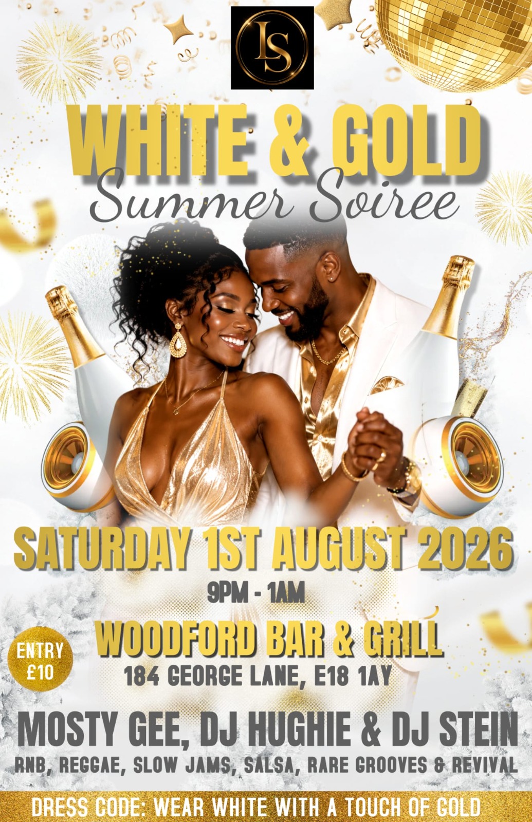 White & Gold Soiree 1st August 2026
