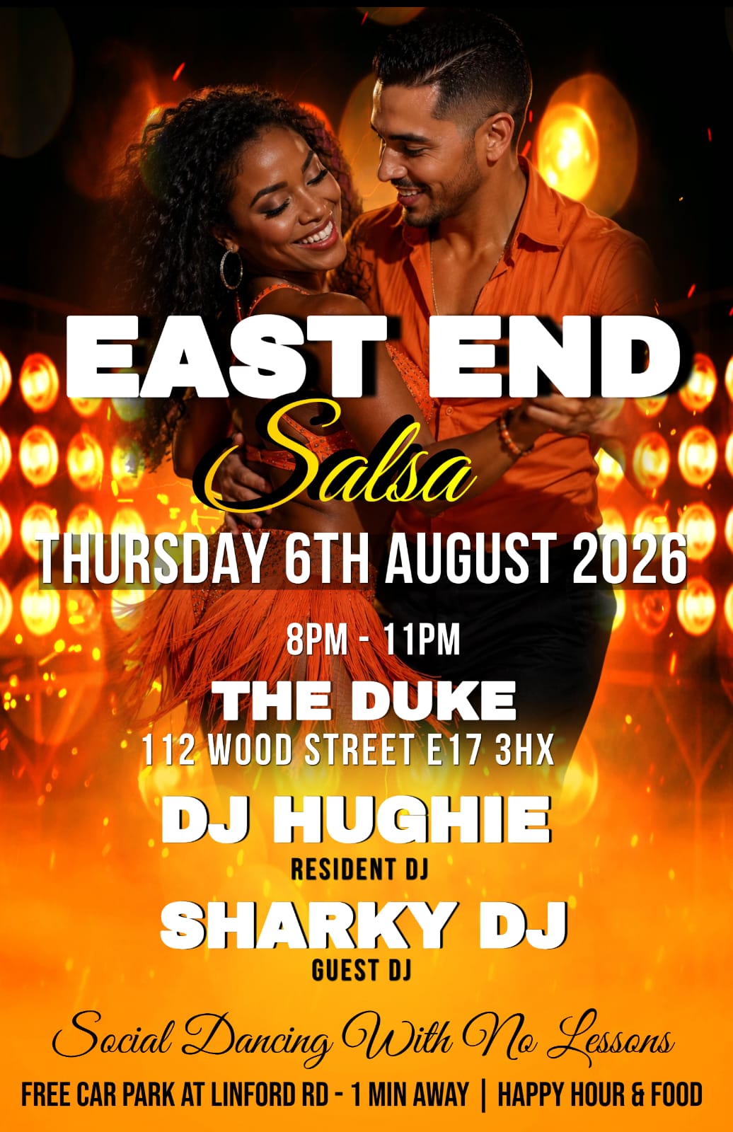 East End Salsa 6th August