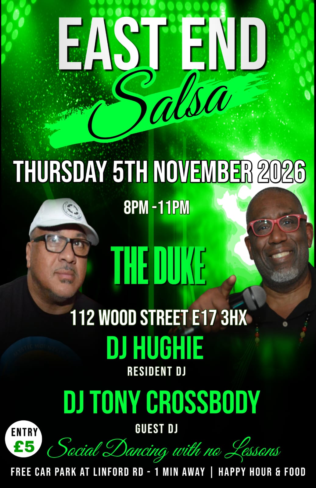 East End Salsa 5th November