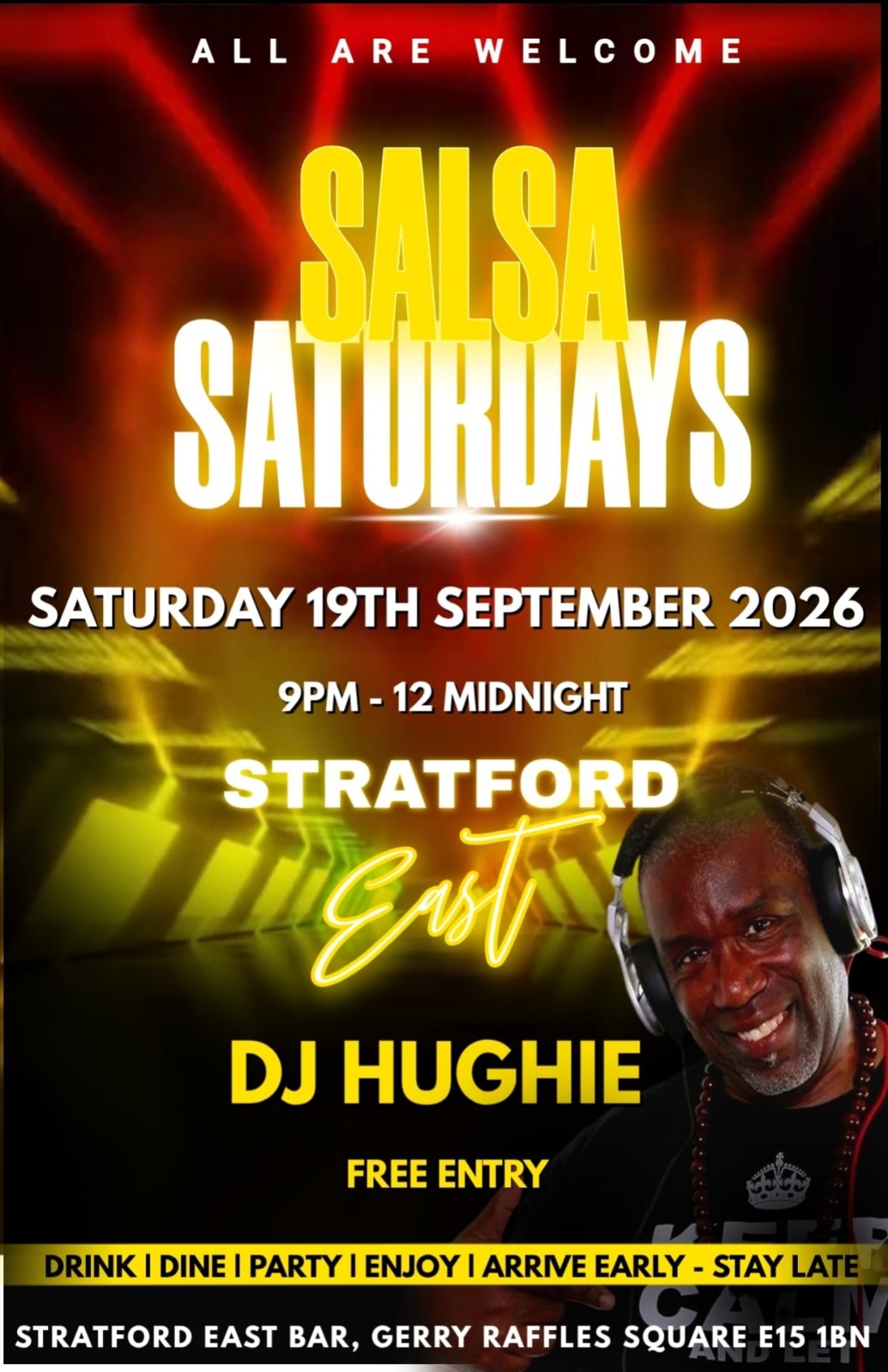 Salsa Saturday 19th Sept 2026